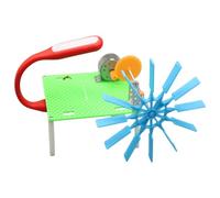 Générateur hydroélectrique, kit d'expérience scientifique distinctif, petit générateur avec vis fixes, jouets éducatifs amusants pour en savoir plus sur les énergies alternatives et renouvelables