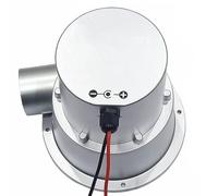 Générateur hydroélectrique - Turbine sans balais à Aimant Permanent de 50 W, Roue à Eau Micro hydroélectrique à Basse Vitesse avec Option MPPT pour l'éclairage extérieur Hors réseau et Le