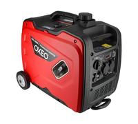 Générateur inverter 3.3 kW - Groupe électrogène silencieux - 2 prises 230v - 2 prises USB - Sur roulettes - Camping et Chantier