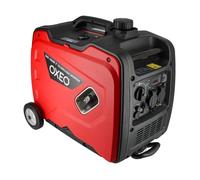 Générateur inverter 3.3 kW - Groupe électrogène silencieux - 2 prises 230v - 2 prises USB - Sur roulettes - Camping et Chantier