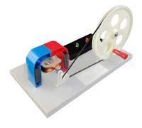 Générateur manuel avec alternance et courant continu, manivelle pour démonstrations pédagogiques et instructions de recherche scientifique