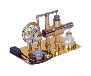 Générateur monocylindre modèle de moteur à air chaud pour l'enseignement mécanique, la collecte de sciences physiques et la démonstration des principes du moteur