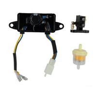 Générateur monophasé 2KW 3KW Régulateur de tension automatique AVR Redresseur avec câble et alimentation, convient pour démarrage électrique