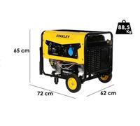 Générateur monophasé 6 kW 72x62x65 FINI SG 6500B-1