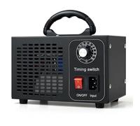 Generateur Ozone, 60000mg/h Unité D'Ozone Avec Minuterie De 60 Minutes, Affichage De La TempéRature Et De L'Humidité, Purification De L'Air Et DéSodorisation
