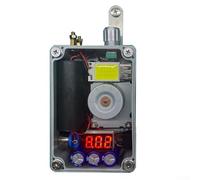 Générateur portable à manivelle pour extérieur, chargement USB 5 V 1 A et allumage plasma, lampe COB à intensité variable en continu avec affichage de tension, idéal pour (version 1,0 V)