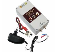 Chargeur de batterie 12V et courant 230V pour clôtures jusqu'à 2,5 km pour Daslo