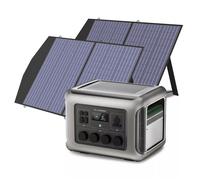 Générateur solaire 2500W ALLPOWERS, centrale électrique Portable 2016Wh avec 2 panneaux solaires 100W