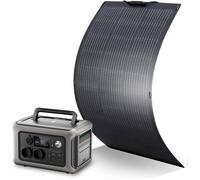 Générateur solaire ALLPOWERS R600, batterie LiFePO4 600W 299WH, centrale électrique portable avec panneau solaire flexible 100W