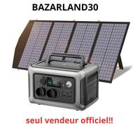 Générateur solaire - BAZARLAND30 - R600 - 299Wh - Panneaux solaires pliables 140W - Charge rapide