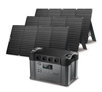 générateur solaire - Centrale électrique 2400W ALLPOWERS S2000 Pro 1451Wh avec 3x panneau solaire 200 W