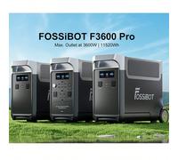 Générateur solaire FOSSiBOT F3600 Pro, centrale électrique portable LiFePO4 3 840 Wh, sortie 3 x 230 V CA 3 600 W (puissance de pointe 7 200 W), générateur solaire, stockage d'énergie rapide, station