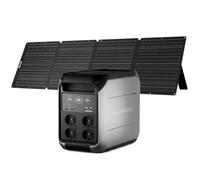 Générateur solaire kit- ALLPOWERS -1800W Centrale électrique portable + Panneau solaire pliable 200 W
