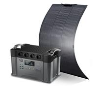Générateur solaire portable ALLPOWERS Powerstation S2000 Pro 1451Wh 2400W avec panneau solaire flexible 100W pour camping-car