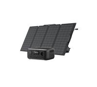 Générateur solaire portable EF EcoFlow RIVER 3 avec panneau solaire 110 W, 245 Wh de capacité, 600 W puissance de sortie, technologie GaN, temps de transfert de < 20ms, station électrique pour camping