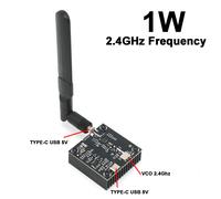 Générateur VCO 1W 2.4Ghz, source de signal intégrée, puissance 1W avec antenne pour haut-parleur Bluetooth 2.4G, WIFI, caméra BT Wifi 2.4G 1W W 12DB ANT