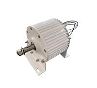 Générateur, Wind Power Generator High Efficiency 1kw 24v 48v 96v 500RPM Permanent Magnet Alternator 50hz Motor-based Home Use Three Phase AC Direct Shaft Tapered Rare Earth,pour la maison(48V)