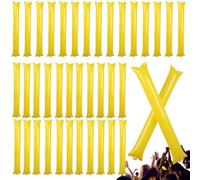 Générateurs de bruit gonflables, générateurs de bruit Thunder Sticks, Cheer Up Toys Lot de 40 bâtons de pom-pom girl léger pour animer, générateurs, souvenirs d'événements et célébrations