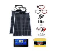 Génération Flexible De Charge Batterie Du Système 12V Panneau Solaire 1000W For L'usage À La Maison/extérieur Une énergie Efficace Fiable(Yellow kit)