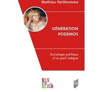 Génération Podemos Mathieu Petithomme (Auteur)