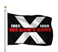 Génération X 1965 1980 On S'En Fiche Décoration Bannière 90X150Cm Éclatantes Décoratif Bannières Drapeau De Cour Pour Vacances Ferme Extérieure