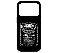 Génération X Ancienne Marque - Gen X Gen Xer Nostalgia Coque pour iPhone 17 Pro