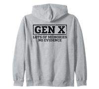 Génération X : Beaucoup de Souvenirs, Aucune Preuve Sweat à Capuche