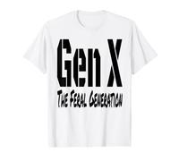 Génération X La génération Sauvage Une génération X drôle Qui Dit du Sarcasme T-Shirt Graphique avec Valeur