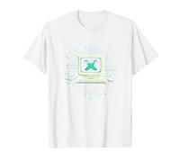 Génération X : Nous Avons Fait Internet Cool Ordinateur rétro T-Shirt, Homme, Blanc, 3XL
