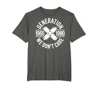 GÉNÉRATION X Nous ne nous soucions pas | Gen-X drôle des T-Shirt