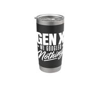 Génération X : On N'a Rien Cherché Sur Google. C'est Drôle Gobelet isotherme en acier inoxydable double paroi