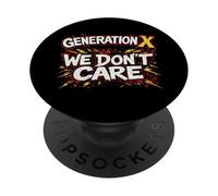 Génération X, on s'en fout PopSockets PopGrip Adhésif
