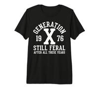 Génération X Still Feral After All These Years Retro 1976 T-Shirt Haut de Gamme