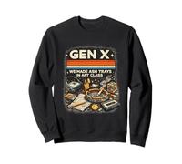 Génération X We Made Cendriers en Art Rétro Nostalgie Design Années 80s 90 Sweatshirt