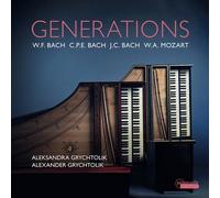 Generations: From Bach To Mozart - Works For Two Harpsichords