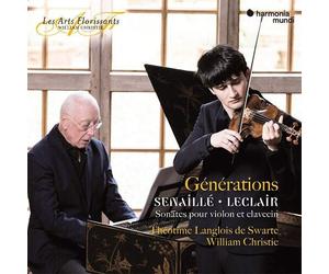 Générations - Sonates Pour Violon Et Clavecin - Cd Album
