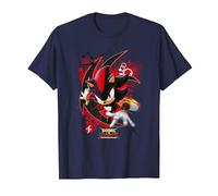 Générations Sonic x Shadow T-Shirt, Homme, Bleu Marine, 3XL