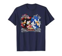 Générations Sonic x Shadow T-Shirt, Homme, Bleu Marine, L