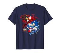 Générations Sonic x Shadow T-Shirt, Homme, Bleu Marine, XL