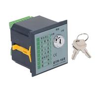 Generator Controller Programmable Quick Response Modes Indicator Genset Control Module DC8 36V for Engines ABS Material Compact Size