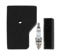 Generator Filter, Engine Spark Plug, Sponge Material Compact Portable Lightweight Reliable Versatile Heavy Duty Performance Boost, Boat Tune Up for Car ATV Truck Vehicle, Black