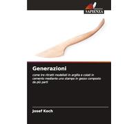 Generazioni: come tre ritratti modellati in argilla e colati in cemento mediante uno stampo in gesso composto da più parti