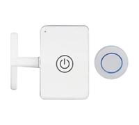 Generchin 1 Ensemble de Télécommande USB Rechargeable avec Interrupteur Paresseux, Commande Sans Fil, Outil D'Extinction Automatique de la Lumière, Poussoir de Bouton Intelligent