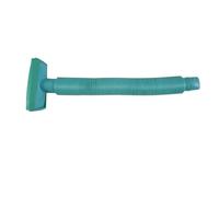 Generchin 1 Tuyau D'Extension de Ventilation de Climatisation de Voiture en ABS Télescopique, pour Sortie D'Air Conditionné de Voiture, Accessoires Automobiles, de Couleur Verte