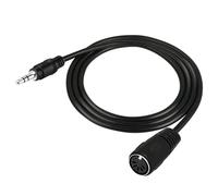 Generchin 2 Pièces Adaptateur MIDI Type-A vers 3,5 mm 14" MIDI vers TRS Mâle 3,5 mm Câble de Séparation Audio Convertisseur pour Claviers Synthétiseurs 0,5 M