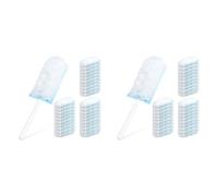 Generchin 24 Recharges de Plumeau et 2 Poignée, 360 Recharges de Plumeau Robustes, Plumeaux Multi-Surfaces pour Le Nettoyage de et de la Voiture, pour Plafond