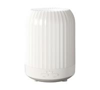 Generchin 250ML Machine D'Aromathérapie LED Lumière Humidificateur USB Silencieux Diffuseur D' Essentielle Lumière de Nuit Brumisateur d'air Humidificateur Blanc