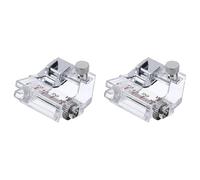 Generchin 2X 6290 Biais Reliure Pied-De-Biche Machines à Coudre Accessoires Convient pour Singer, pour, pour, pour, Etc.