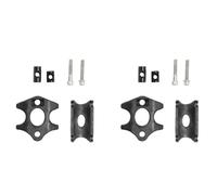 Generchin 2X Accessoires de Couverture de Base de Serrage de Tige de Selle en Fibre de pour Tige de Selle de Vélo de Route de Montagne, Capuchon Supérieur pour Tige de Selle