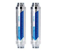 Generchin 2X Adoucisseur d'eau Central pour Toute Filtre Antitartre Empêche L'Accumulation de Tartre sur Les Conduites d'eau Chaudières de Toilettes Intelligentes